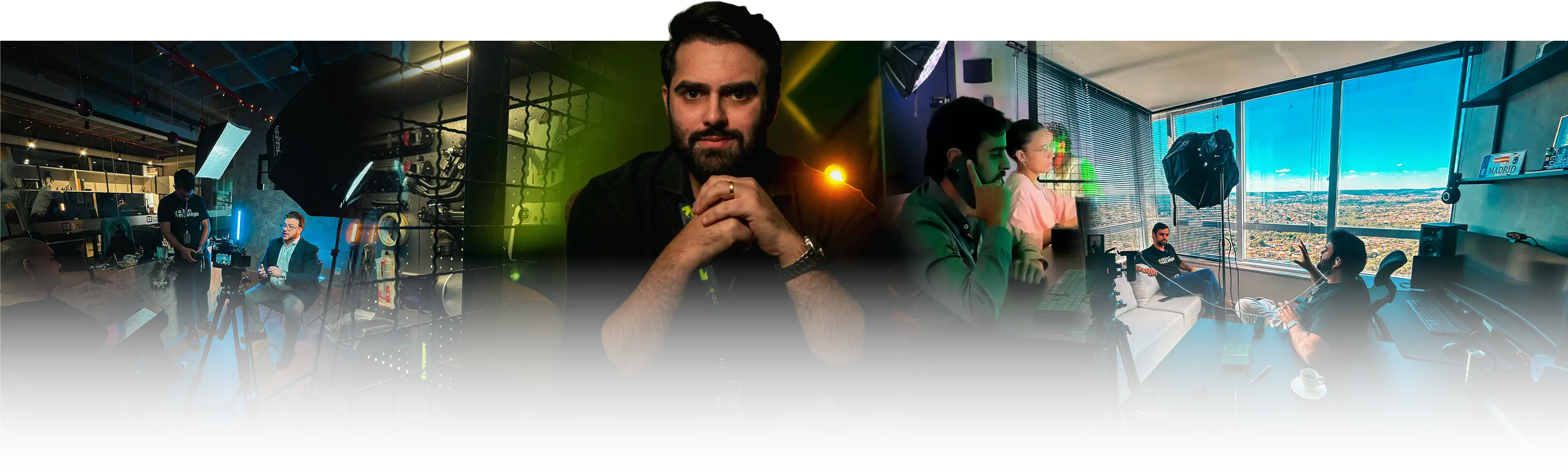 Bastidores da Astron: estúdio, atendimento e equipe