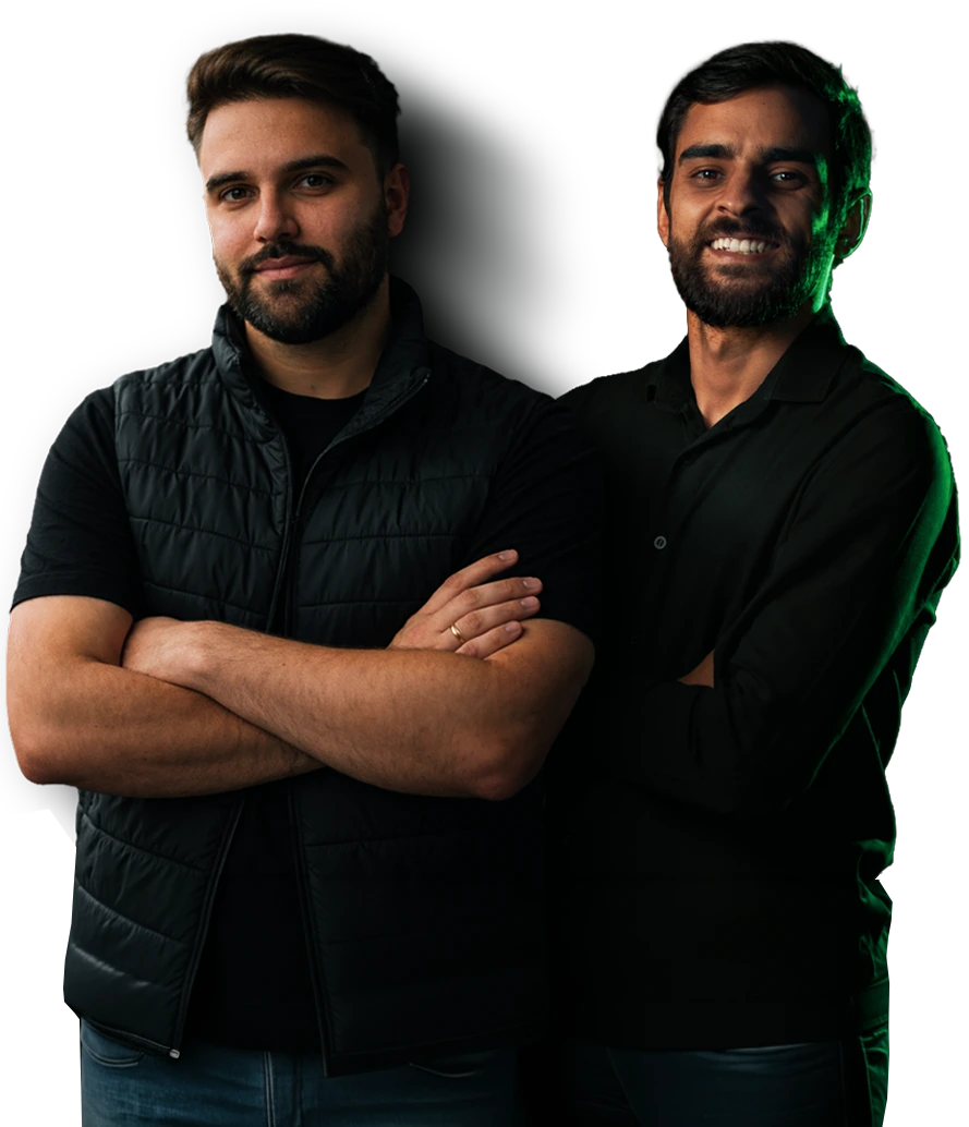 Thiago Rodrigues e André Albertini, da Astron
